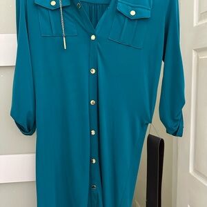 Michael Kors Teal Top